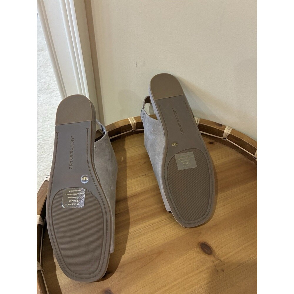 Lucky Brand Women's Lk-Georgeta, Titanium, Size 7.5 Sandals NEW - Picture 6 of 6